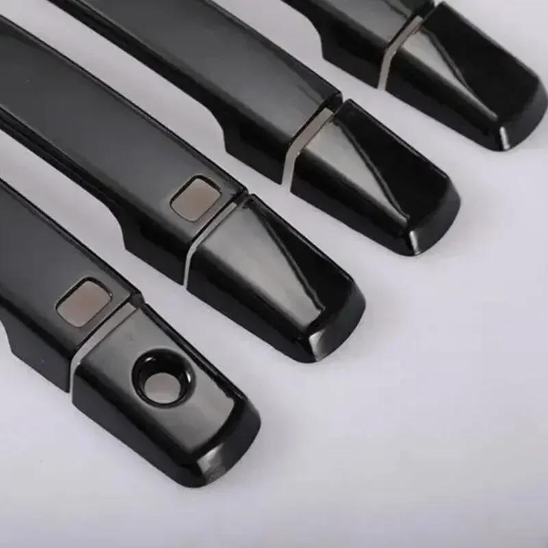 8Pcs/Set For Nissan Altima 2007-2012 ABS Plastic Door Handle Cover Moulding Decoration Trim Car Scratch Resistant Accessories