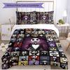 3pcs Duvet Cover Set (1*Duvet Cover + 2*Pillowcase, Without Core), The Nightmare Before Christmas Print Soft All‑Season Bedding Set, Home Bedroom Deco