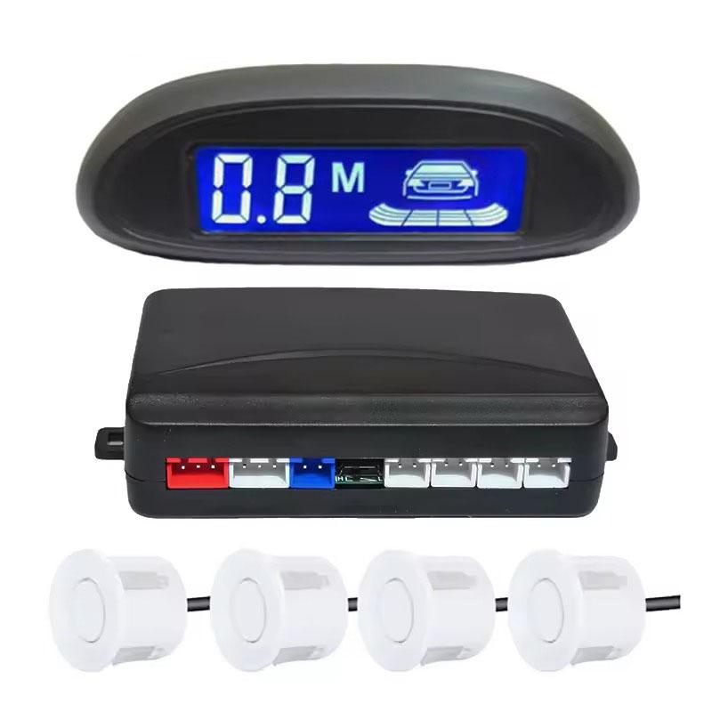 Sinovcle Parking Sensor For Car With Auto Parktronic Reverse LED Monitor 4 Sensors Radar Detector System Backlight Display