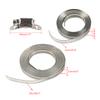 Hose Clamps 304 Stainless Steel 3.5/10m Hole Tape Metal + 8/16Pcs Attachment DIY Hose Clamp Set Adjustable Hose Clamp