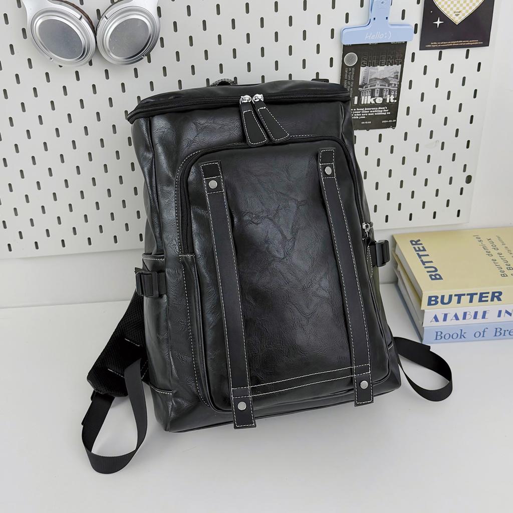 Schoolbag niche premium sense retro backpack women travel light backpack women 1011 new autumn retro commuter backpack