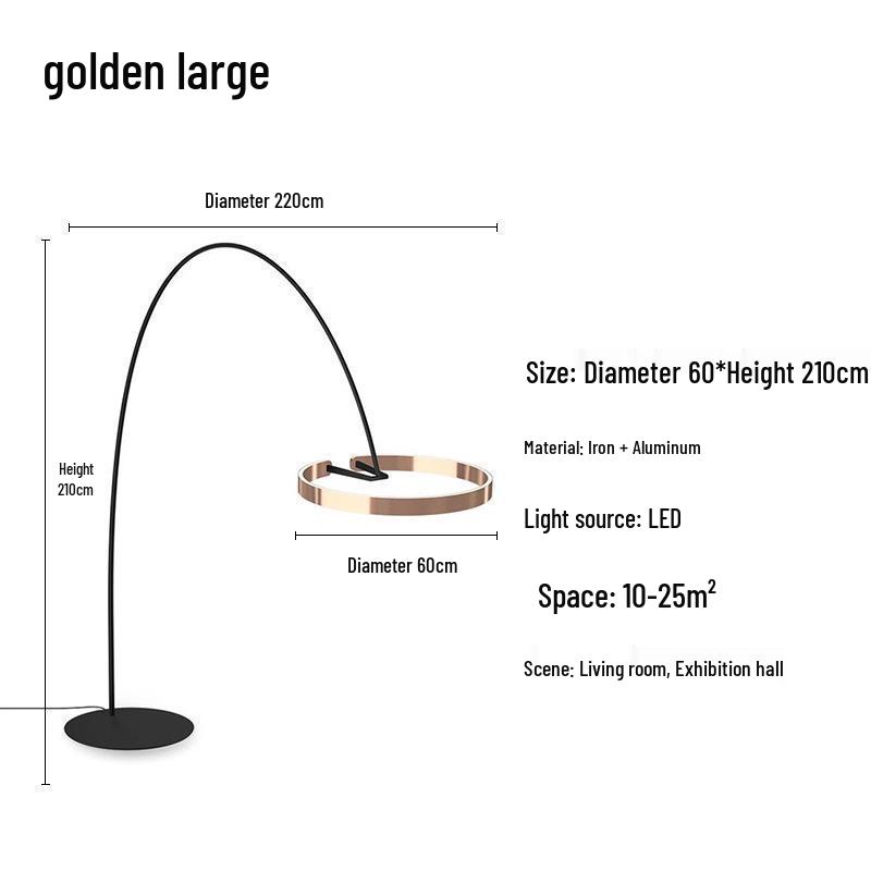 Nordic Minimalist Post-Modern Floor Lamp for Living Room - Creative Vertical Sofa Lighting with Luxury Design