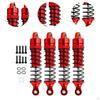 4 Pieces Metal Shock Absorbers for D90 RC Cars Front Rear Accessory Set