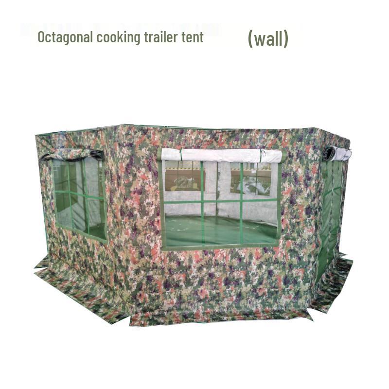 Xinyuejian Outdoor Octagon Enclosure Cooking Tent Octagonal Enclosure (No Top)