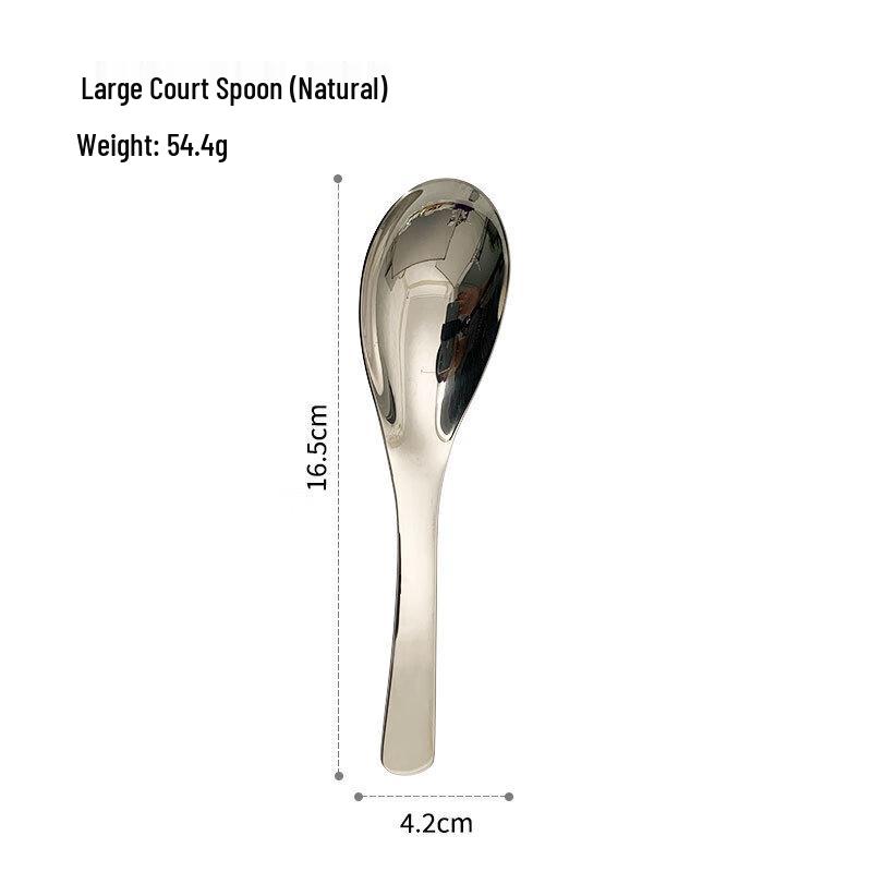 

ZISIZ Stainless Steel Palace Style Spoon Set