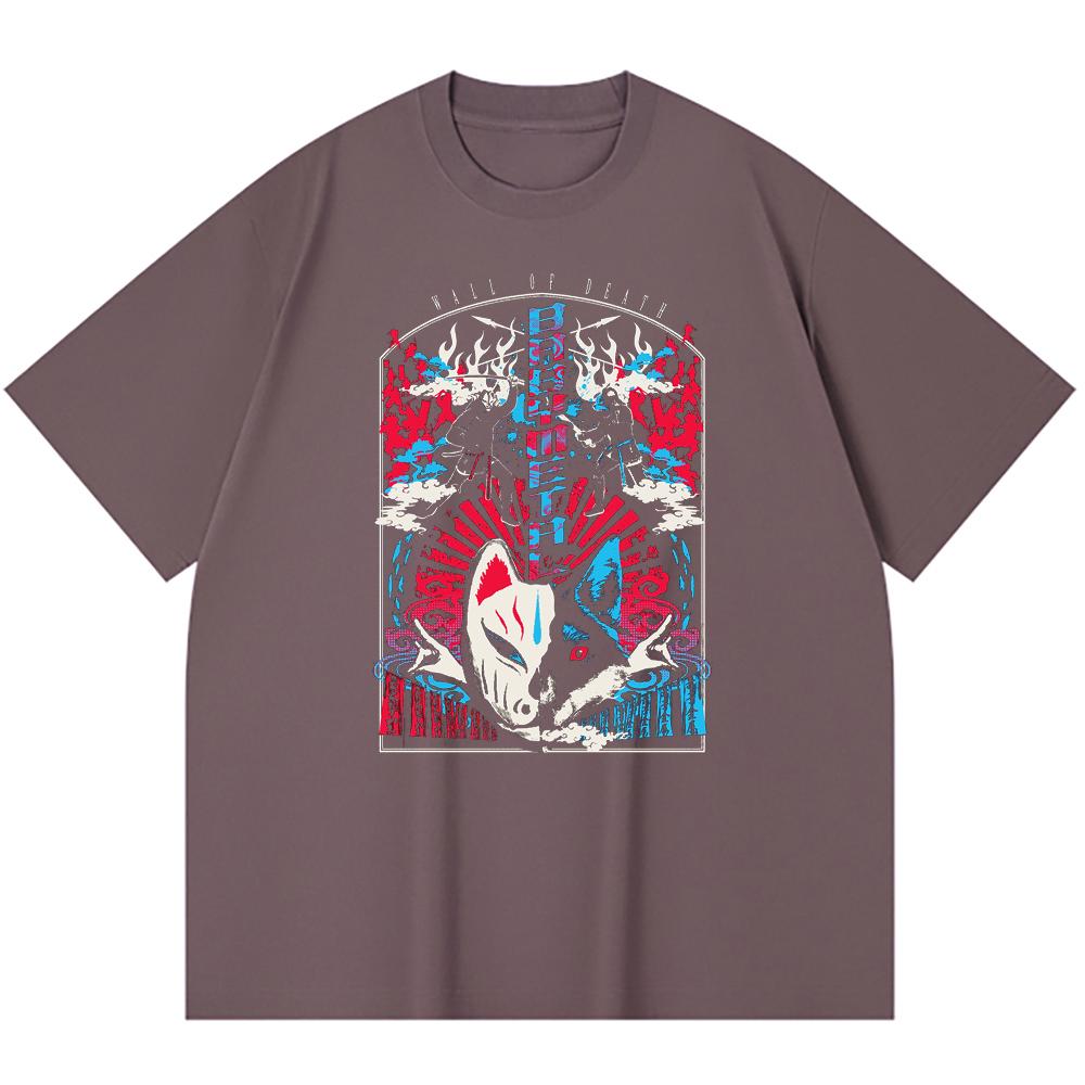 230 Gsm 100% Cotton Heavy Metal T-Shirt  Rock Band Popular Music Print Unisex Heavy Cotton T Shirt