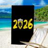 Beach Towel with AEK FC LOGO Pattern - Soft,absorbent,machine Washable Lightweight&Modern,swimming,Travel Essentials