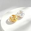 European & American Retro Eight-Pointed Star Zirconia Stud Earrings – High-End Fashion, Light Luxury, Versatile Accessories