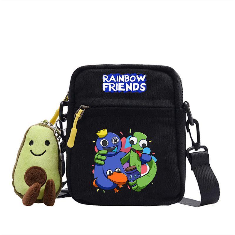 Cute Roblox Rainbow Friends Shoulder Bag For Kids Lightweight And Durable
