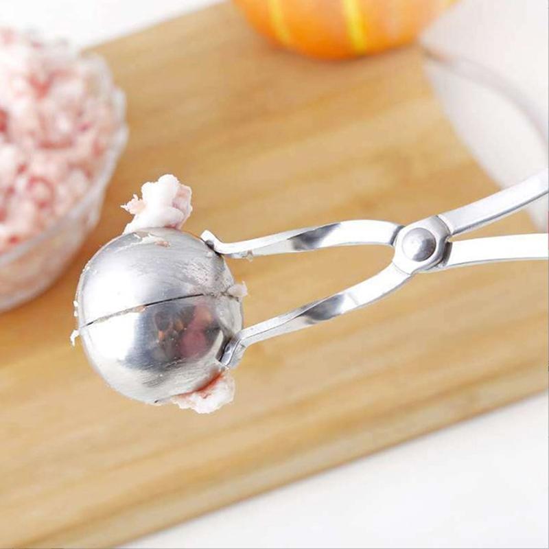 Kuchyňská vychytávka na výrobu masových koulí Nepřilnavá tlustá nerezová ocel