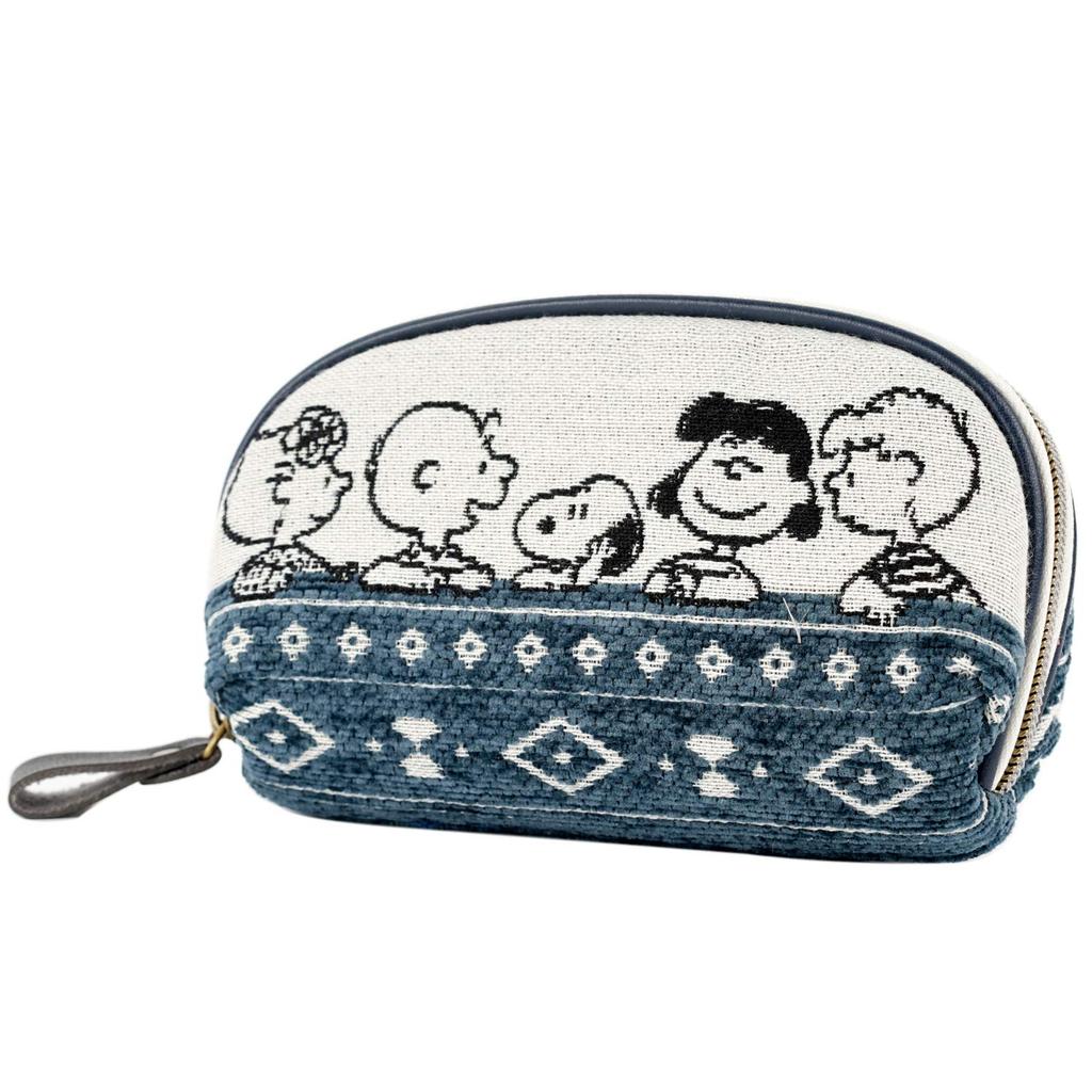 Pearl Snoopy Glasses Case Pouch 2WAY Specification Native Approximately W180 X D50 X H100mm