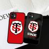 Stade-Toulousain Phone Case For IPhone 16 15 14 X XR XS 7 8 Plus 11 12 13 Pro MAX 13mini Matte Shockproof Case