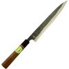 Tosa Cutlery, Black-forged Yanagiba Knife, Walnut Handle, Blue Steel No. 1, 240mm