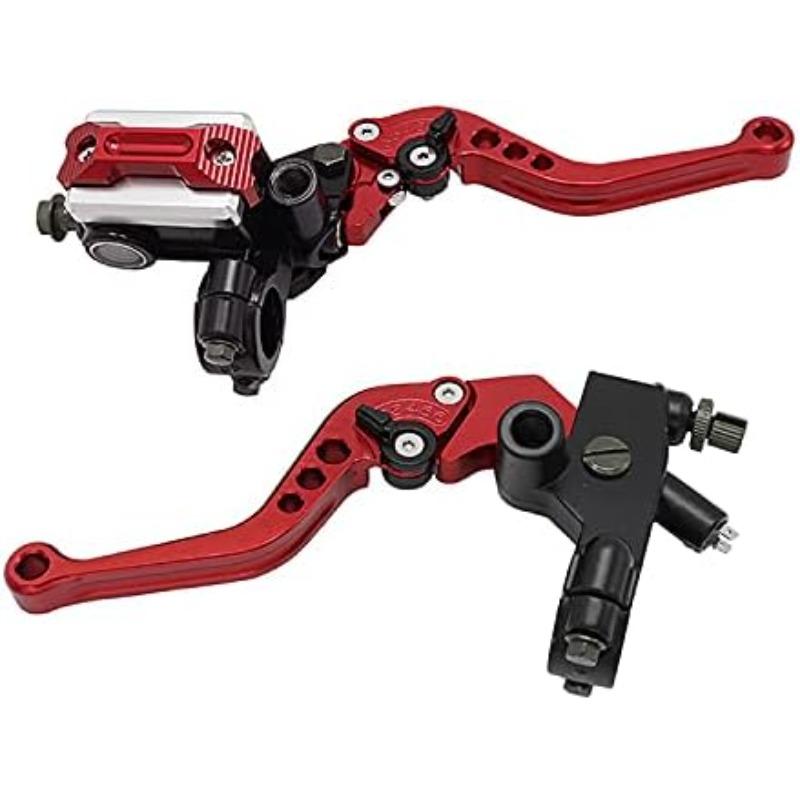 Universal Motorcycle Brake Master Cylinder 22MM Hydraulic Clutch Lever Adjustment Brake Clutch Handle for Motorbike Honda Yamaha