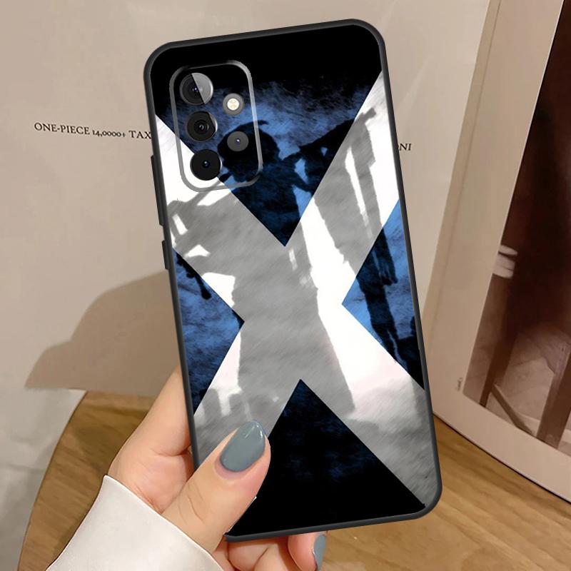 Funda Bandera Escocesa de Escocia Para Samsung Galaxy A15 A16 A17 A26 A36 A56 A55 A35 A52 A32 A12 A53 A33 A13 A14 A34 A54