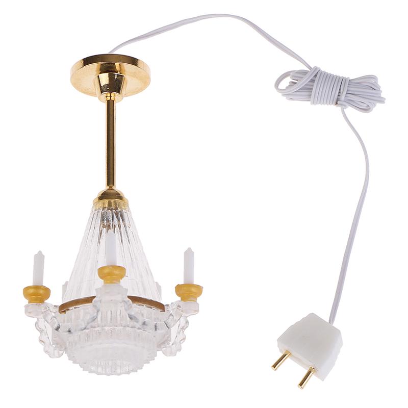 Latest Arrival Miniature Exquisite LED Ceiling Light Lamp Collection for 1:12 Dollhouse Toy Accs High Quality Adult Suitable