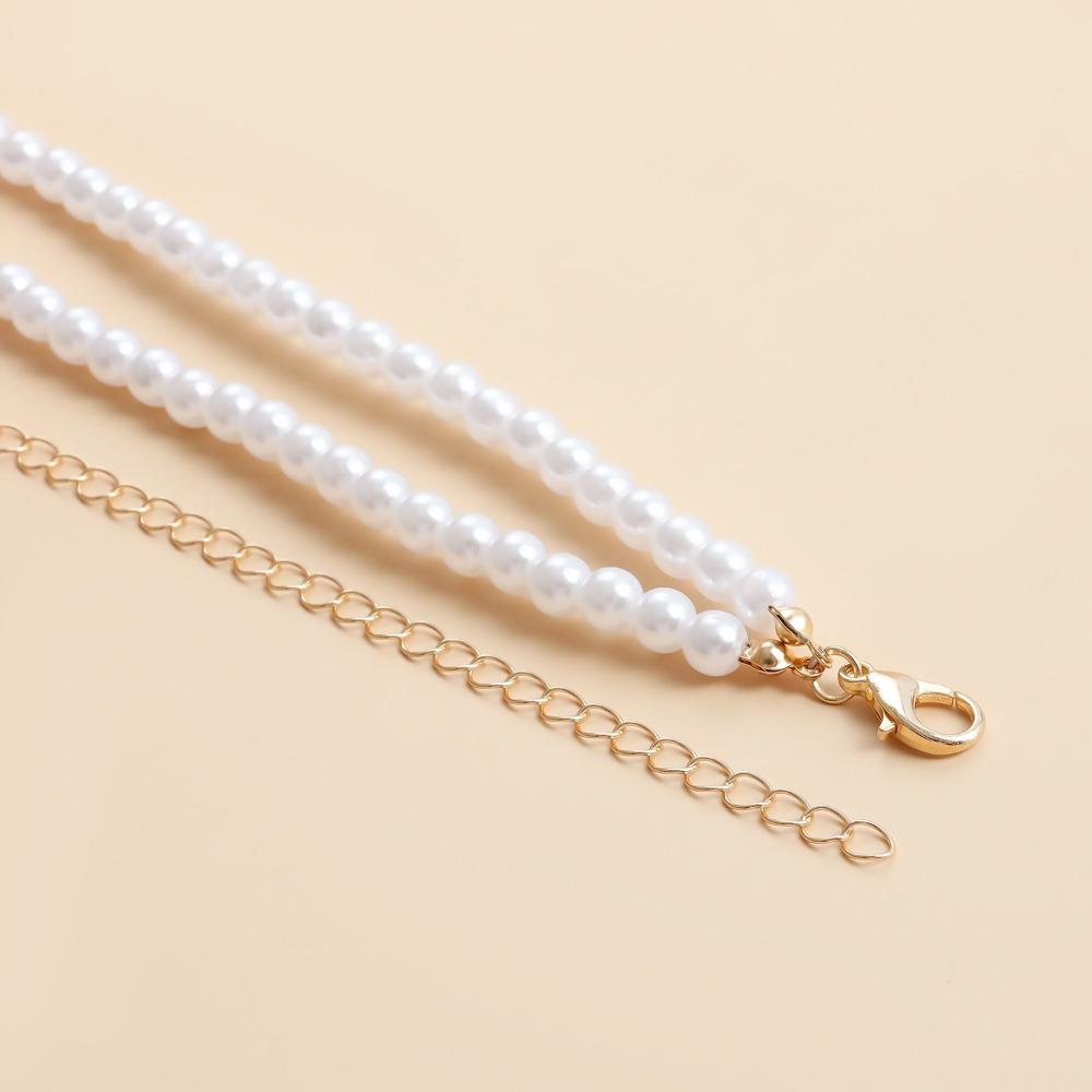 Jewelry Pearl Waistband Double-layer Body Chain Fashion Pearl Waist Chain  Gift