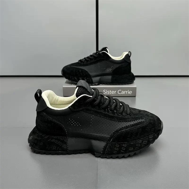 Autumn New Breathable Dad Shoes Wear-resistant High-end Low-top Casual Shoes