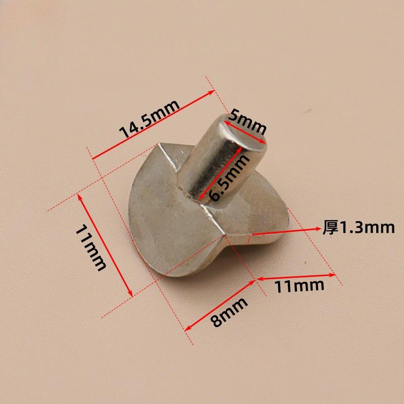 50pcs/set Shelf Support Studs Pegs Pins Plugs L-Shaped Cabinet Seperator Fixed Wooden Glass Layer Board Furniture Bracket Holder