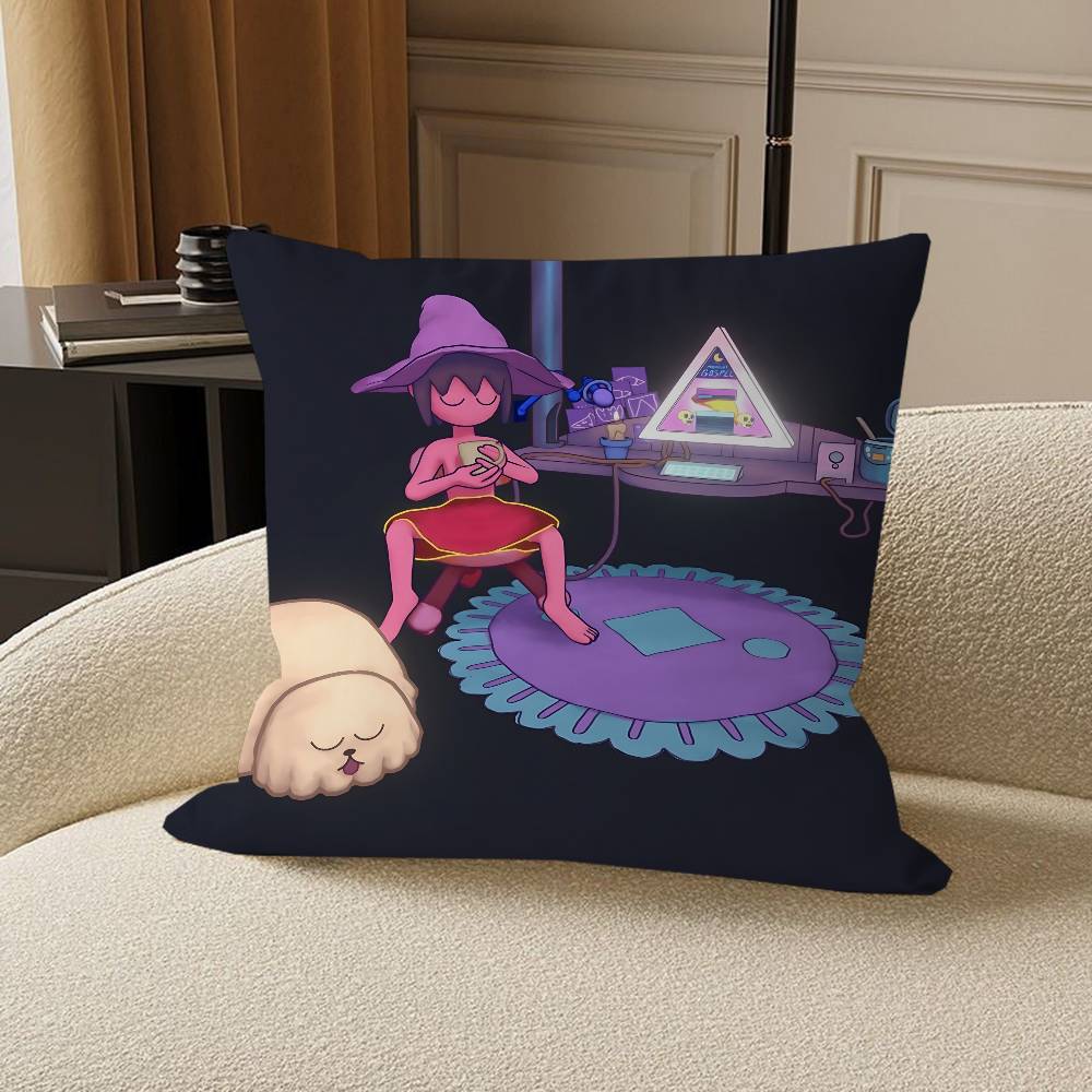 

The M-Midnight Gospel Cushion Cover Decorative Pillow Sofa Home Decor case pillow cases 12x12Inch