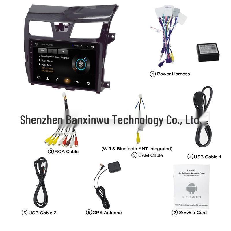 Android Navigation System for 13-18 Teana: MP5 All-in-One