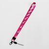 Cartoon Phone Lanyard with Heat Transfer Webbing, Mine Buckle, and Name Tag Holder for Work ID