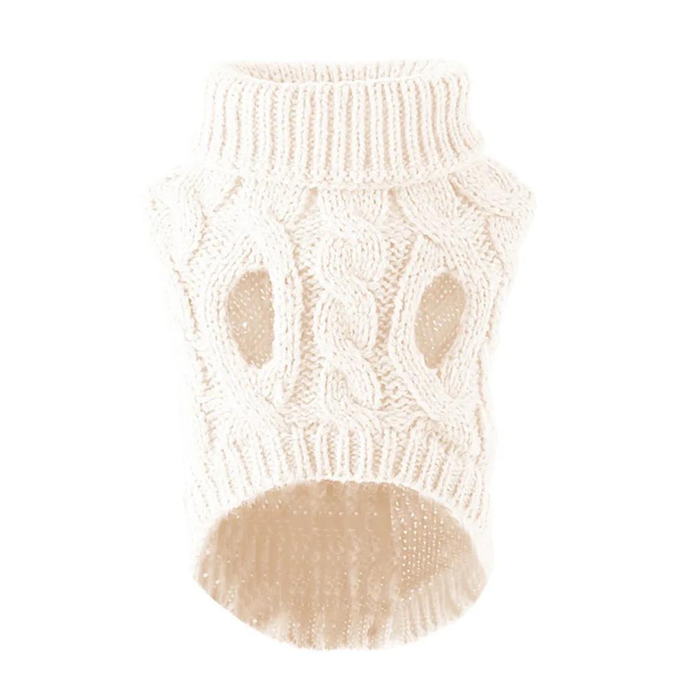 Dog Winter Clothes Knitted Pet Sweater For Small Medium Dogs Chihuahua Puppy Pet Clothes Yorkshire Pure Pullovers