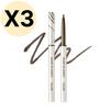 Sharp Pearl Pencil Eyeliner No. 4 Dark Brown X3