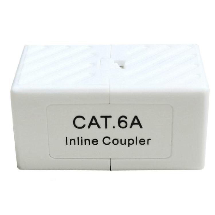 RJ45 Cat6 Netzwerkkupplung Cat6A Ethernet-Stecker für effiziente Datenübertragung für Heimbüro, Bildungseinrichtung