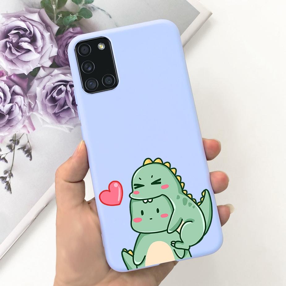 For Samsung Galaxy A51 A71 Case A515F A715F Cute Fashion Cartoon Painted Phone Case For Samsung A51 A 31 41 71 Soft Cover Bumper
