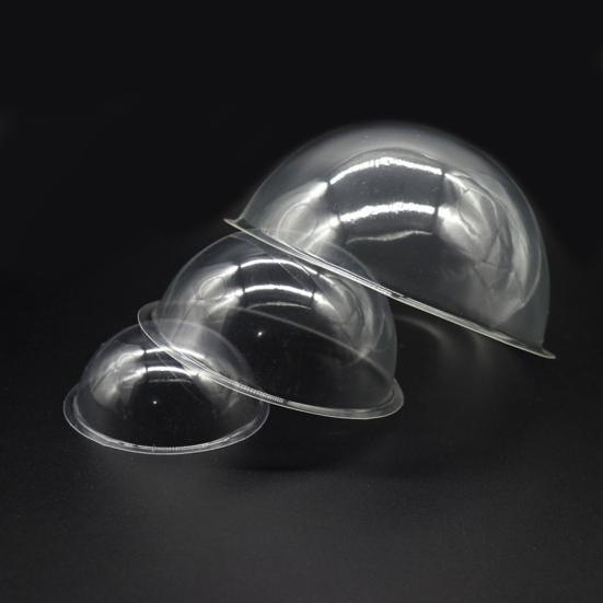 10Pcs 9/12/16cm Hemisphere Dome Covers Globe Half Round Clear Bottle Dust-proof Protective Cover DIY Making Handicraft Transparent PVC Plastic