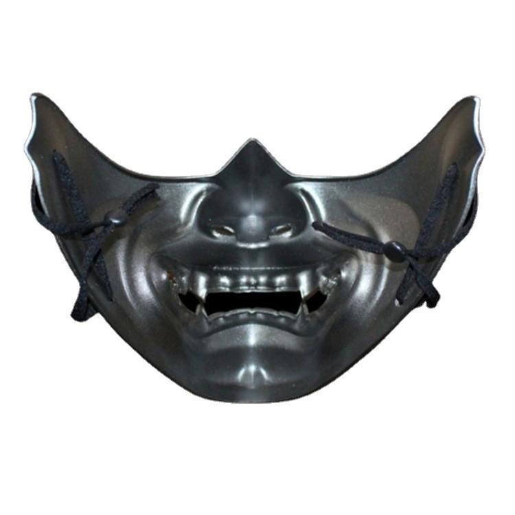 Eyecatching Half Face Hannya Masks In Various Styles For Festive Occasions