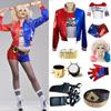 Suicide Squad Harley Quinn Cosplay Outfit For Adults And Kids With Polyester Material For Costume Parties