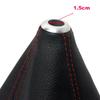 PU Leather Gear Stick Shifter Knob Cover Boot Gaiter Shift Lever Guard  Auto Universal  Manual Shift Knob Knob Shift Lever Guard