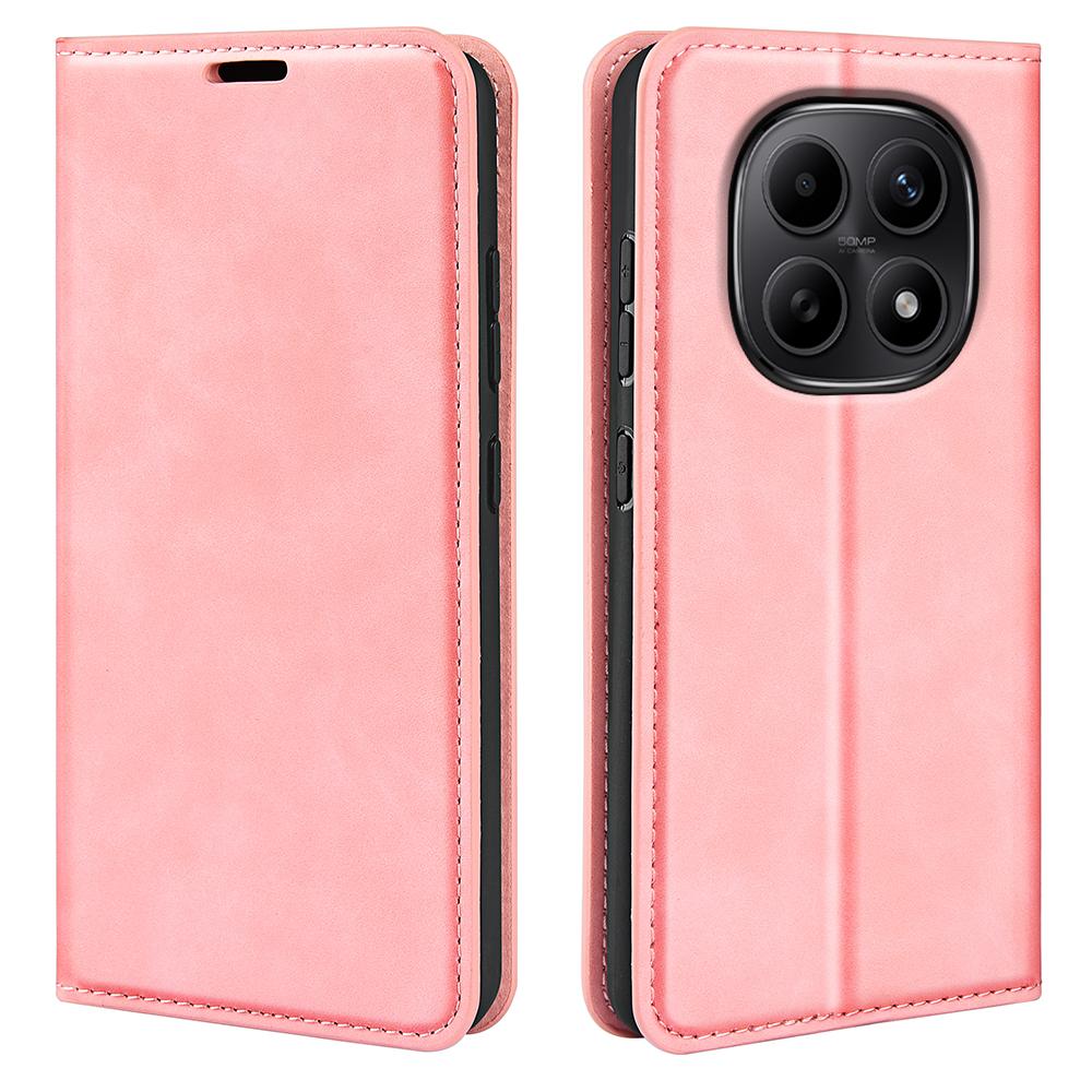 For Samsung Galaxy S26+ Kickstand Phone Case TPU+PU Leather Shoulder Phone Bag