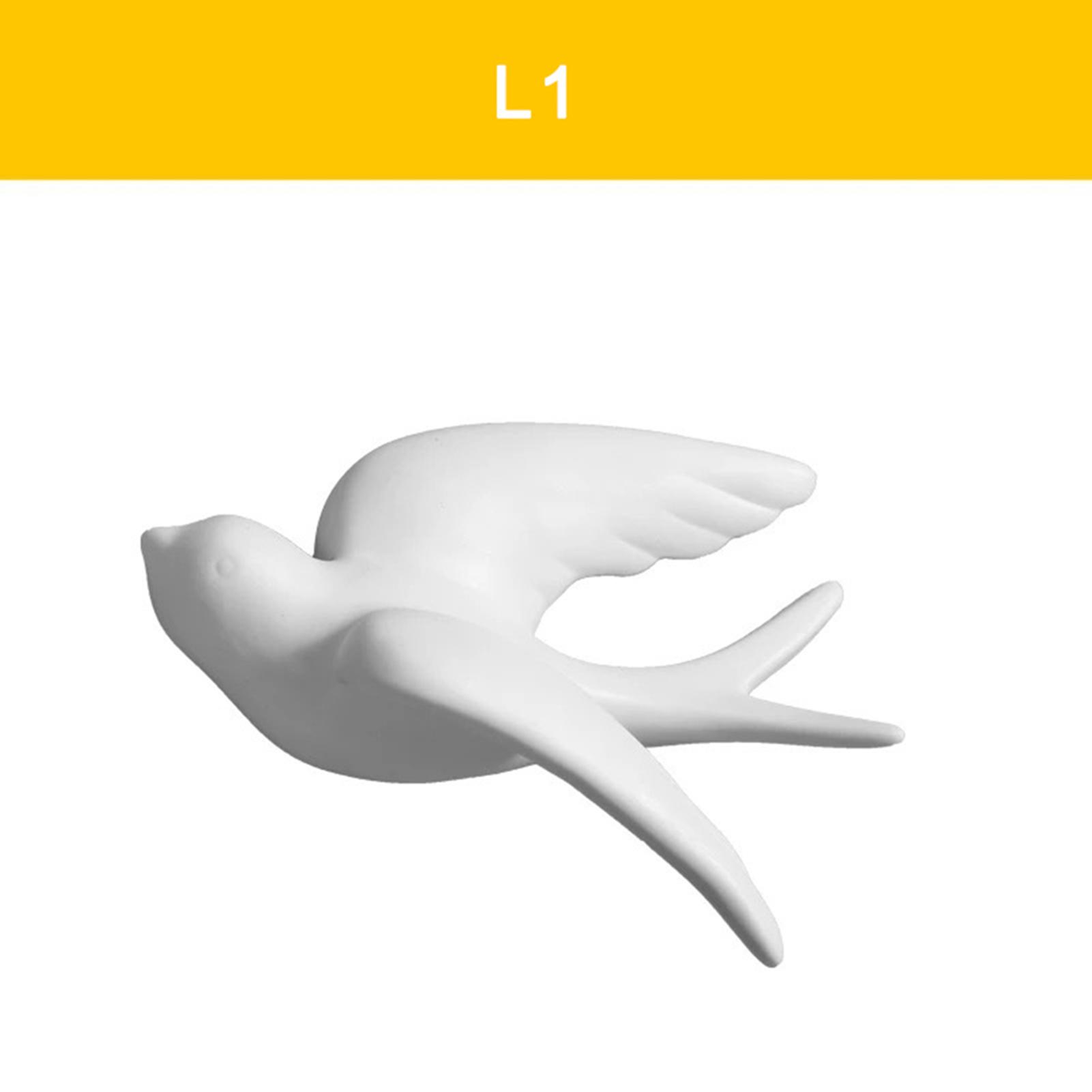 

Small Animal Statues Sculptures Modern Cute Birds Home Decor Ornaments for Office Desktop Shelf S1
