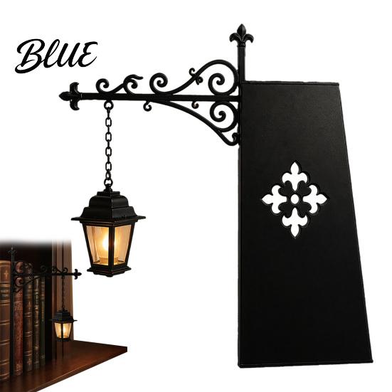 Bookcase Lighting Library Lantern Bookshelf Light Vintage Reading Corner LED Night Lamp Decorative Light for Home Office Book Lover Gift