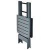 VidaXL Gartentisch Klappbar Grün 79x72x70 cm Kunststoff
