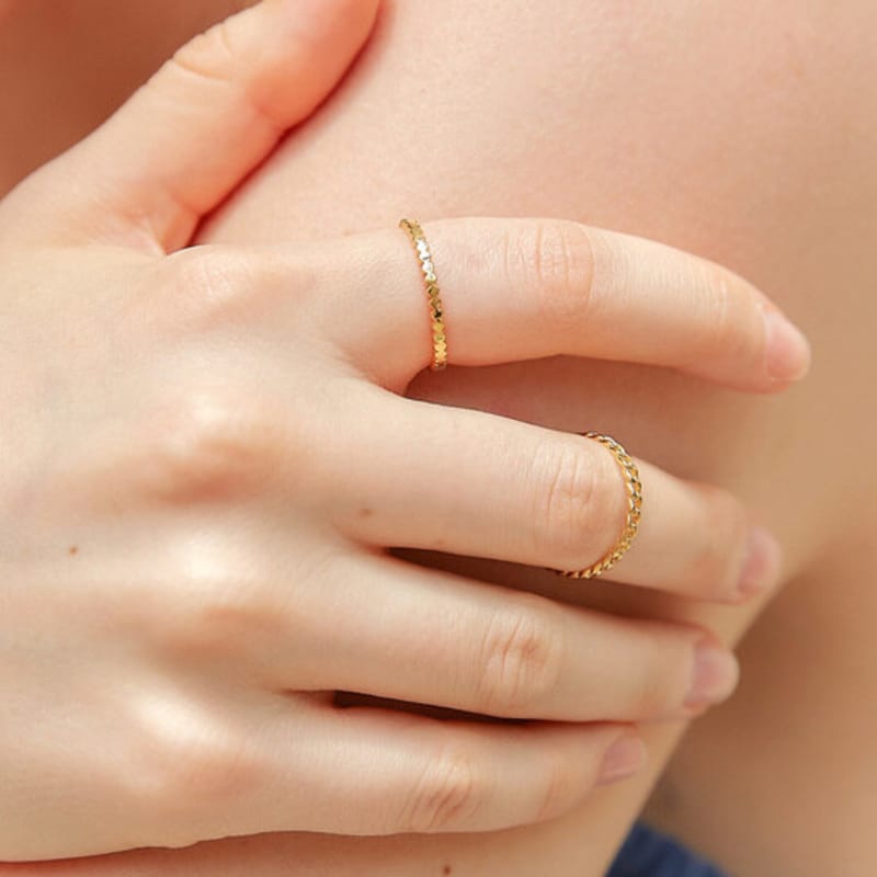 DOUZE Bubble Flat Ring