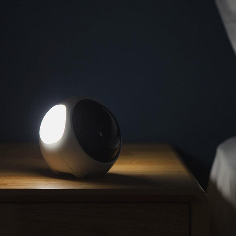 New Night Light Cute Expression Alarm Clock Child Alarm Clock Voice Controlled Light Multifunctional For Home Thermometer