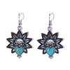 Vintage Geometric Alloy Earrings For Women With Gold Plating And Animal Design For Gift Giving