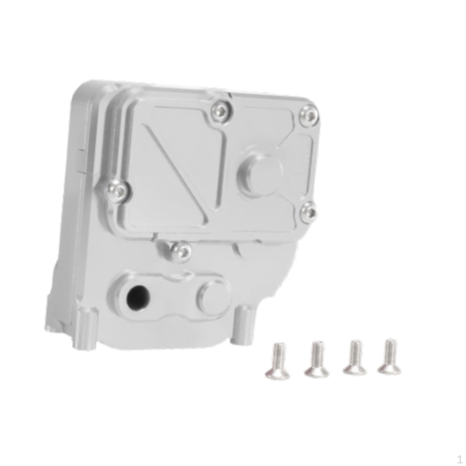 

1/12 Remote Control Car Gearbox House Aluminum DIY Modified for Vehicle срібний