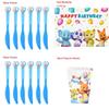 Whimsical Word Party Theme Party Supplies For Bright And Cheerful Kids Birthday Parties Featuring Plates And Cups