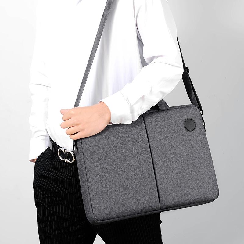 

Casual Laptop Bag Men s Laptop Bag Tablet Case Shoulder Crossbody Bag синій