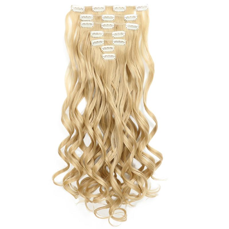 MERISIHAIR 6 Pieces/set of 24 Inch Wig Curly Hair 16 Hairpins, Wig Styling, Hairpin Synthetic Hairpin, Heat-resistant