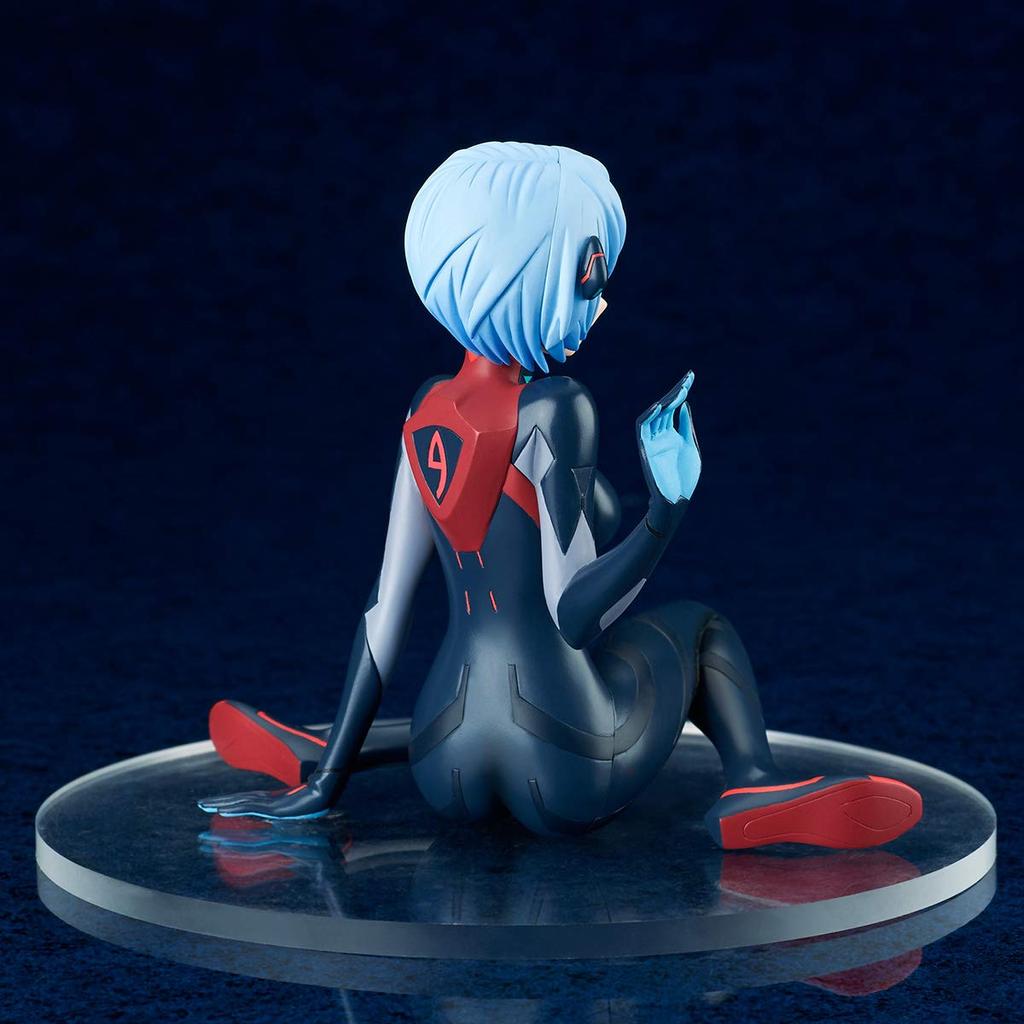 Rebuild of Q Ayanami Rei Plug Suit scale PVC lakovaná hotová figurka Evangelion (předběžný název) Ver. 1/7