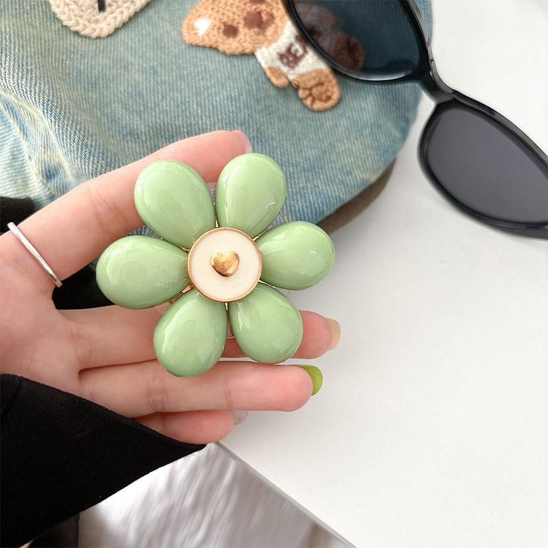 Hyunya Wind Flower Back Sticker Mobile Phone Holder Air Cushion Bag Desktop Support Creative Stable Portable