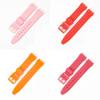 Vysoce kvalitní silikonový řemínek k hodinkám pro Swatch, k dispozici více barev 16mm 17mm 19mm 20mm