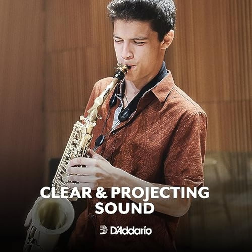 D'Addario WoodWinds Daddario Reed for Alto Saxophone RICO RJA1020 [Hardness: 2.0] Pack of 10 [Dom...