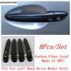 Chrome Front Rear Fog Light Lamp Door Handle Bowl Grille Strip Rearview Mirror Cover Trim For Mazda 3 2017 2018 Car Accessories